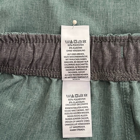 Tommy Bahama Green Athletic Boys Shorts with Elastic Waistband - Picture 7 of 7